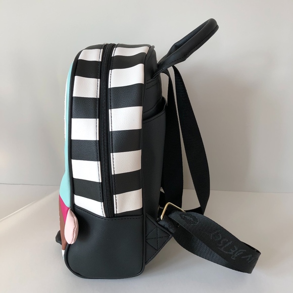 NWT LUV BETSY JOHNSON Football Girl Backpack Purse main image 9